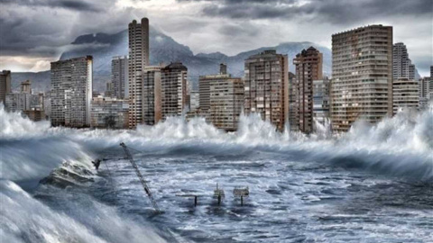 El nivel del mar podría arrasar la costa española a causa del calentamiento global. /GREENPEACE