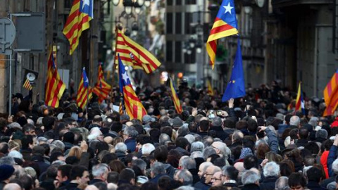 Artur Mas, Joana Ortega i Irene Rigau camí del TSJC