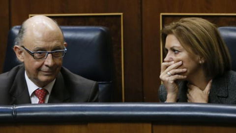 Cospedal, hace unos días en el Congreso. EFE/Fernando Alvarado