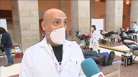 Alerta roja por la escasez de sangre en los hospitales de Madrid