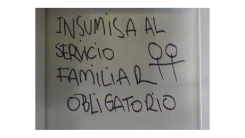 Insumisas al servicio familiar obligatorio