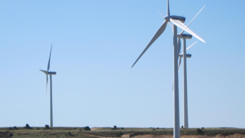 Aerogeneradores de energía eólica. E.P.