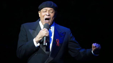 Al Jarreau en plena actuación.- EFE