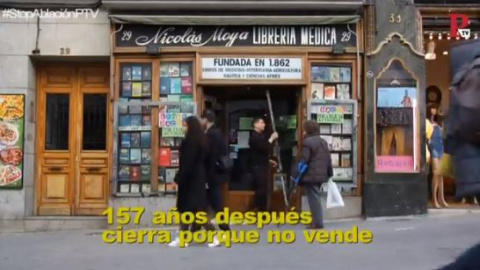 Cierra la librería Nicolás Moya, la más antigua de Madrid