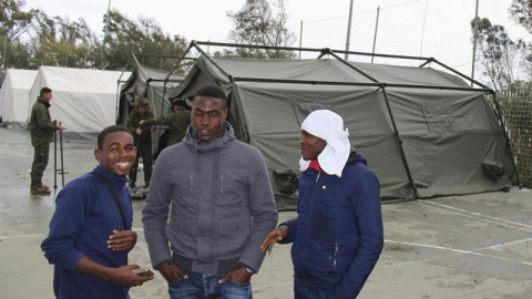 Centro de Estancia Temporal de Inmigrantes de Ceuta. / EFE