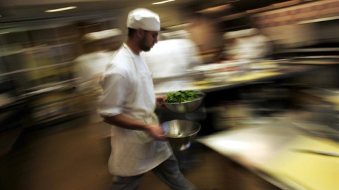 Un joven cocinero. E.P.