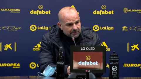 Paco López: "Lo importante es que el equipo muestra su ADN sea el rival que sea"