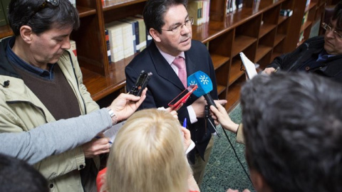 El presidente de la Sección Primera de la Audiencia Provincial de Sevilla, Pedro Izquierdo. E.P.