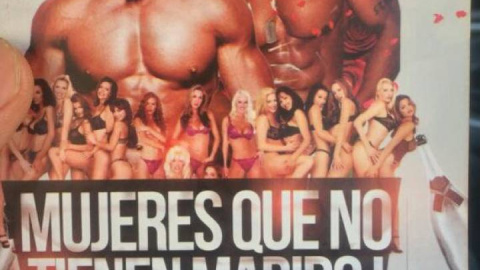 El cartel de esta discoteca de Barcelona ofrece entrada y copa gratis, además de 100 euros, a las chicas "sin marido" que vayan sin bragas