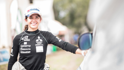 La piloto de Dakar Cristina Gutiérrez.