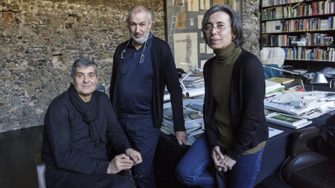 Rafael Aranda, Carme Pigem i Ramon Vilalta