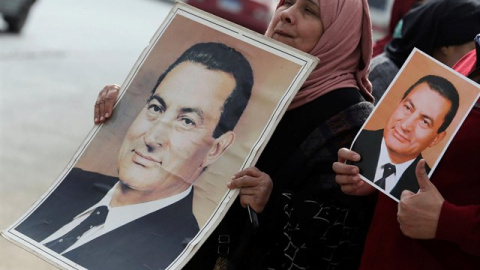 Defensores de Mubarak. Mohamed Abd El Ghany / REUTERS