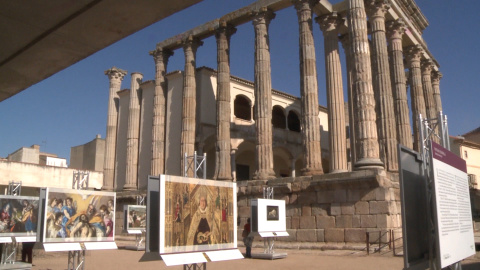 El Templo de Diana acoge la exposición 'El Prado en las calles'