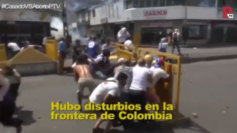 El debate sobre la ayuda humanitaria destroza la frontera entre Venezuela y Colombia