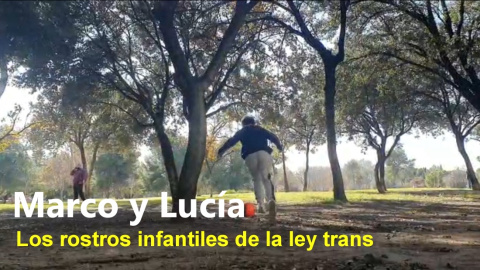 Los rostros infantiles de la ley 'trans'