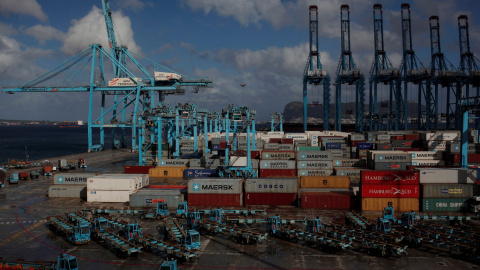 Vista general del puerto de Algeciras. REUTERS