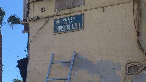 La plaza de la Igualdad vuelve a ser la plaza de la División Azul