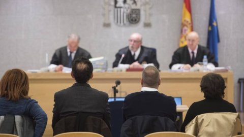 El exresponsable de Finanzas de Forex, Germán Cardona Soler, durante su juicio en la Audiencia Nacional. EFE/Fernando Villar