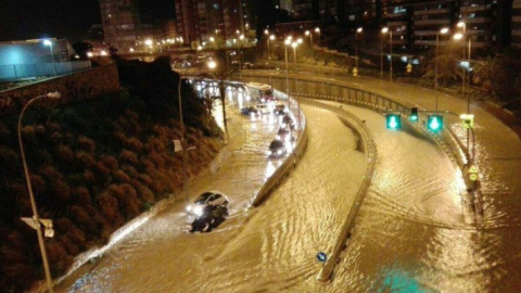 Imágenes de las inundaciones de este lunes en Alicante