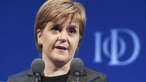 Nicola Sturgeon buscará la aprobación para la convocatoria de un segundo referéndum de independencia de Escocia. EFE