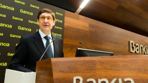 José Ignacio Goirigolzarri, presidente de Bankia. E.P.