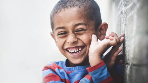 Niño sonriendo