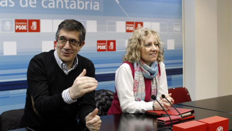 Patxi López en un acto hoy en Cantabria / EFE