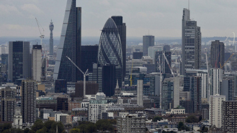 Vista del distrito financiero de Londres. REUTERS/Hannah McKay