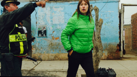 Mabel Lozano, actriz y directora del ciclo Afirmando los Derechos de la Mujer.