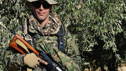 Arges Artiaga, el militar gallego que se propuesto crear un nuevo grupo de combate contra el ISIS.