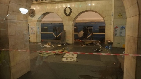 Imagen del atentado del metro en San Petesburgo / REUTERS