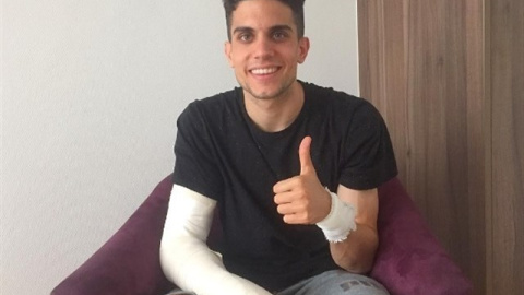 Imagen que Marc Bartra ha compartido en su cuenta de Instagram.