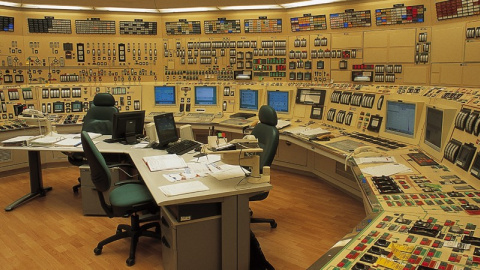 Sala de control de la central nuclear de Vandellós, Tarragona