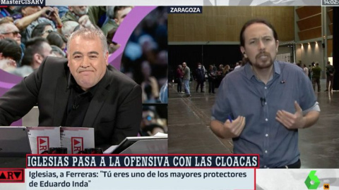 “Tú eres uno de los mayores protectores de Eduardo Inda”: el rapapolvo de Iglesias a Ferreras en directo
