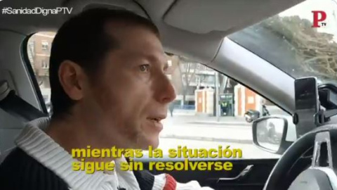 Vivimos con Raúl el drama de los taxistas