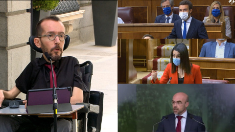 El apoyo de Echenique a los "jóvenes antifascistas" desata la polémica