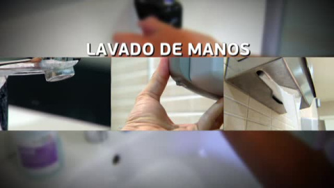 Lavarse las manos sin jabón de poco sirve 