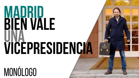 Madrid bien vale una vicepresidencia - Monólogo - En la Frontera, 15 de marzo de 2021