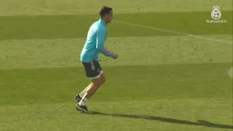 El Real Madrid prepara por última vez su encuentro contra el Celta