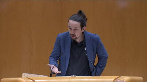 Iglesias: "Hay quien plantea una suerte de independencia de Madrid para no cumplir las leyes"