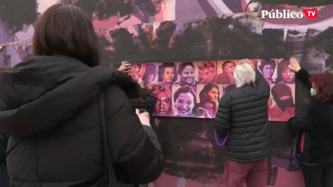 Mírame a la cara: la respuesta de las mujeres a la vandalización de los murales feministas