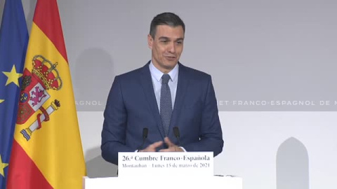 Pedro Sánchez sobre Iglesias: "Le deseo suerte y reconozco su trabajo al frente del Ministerio de Derechos Sociales"