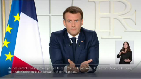 Macron reconfina Francia para evitar una cuarta ola