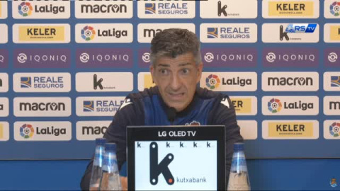 Imanol Alguacil: "Hagan pasillo o no, el Athletic demostró tras la final lo gran equipo que es"