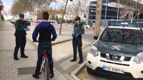 Guardia Civil aconseja a los ciudadanos que se queden en casa