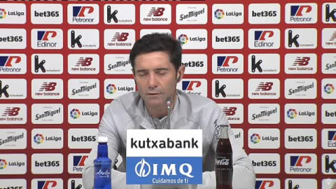 Marcelino: "El Athletic es un club señor y haremos el pasillo"