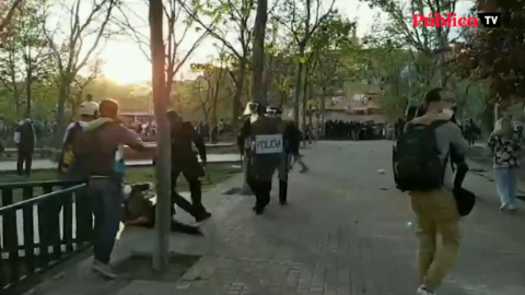 Periodistas agredidos por policías en Vallecas