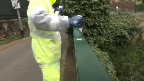 Francia comienza a luchar contra el COVID-19 con protocolos de desinfección en las calles