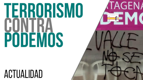 Terrorismo contra Podemos - En la Frontera, 5 de abril de 2021