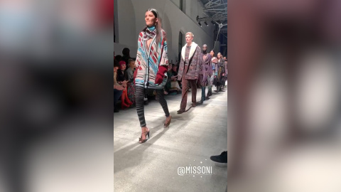 Lo mejor del 'front row' de la Milán Fashion Week